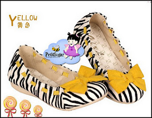 GIGI BOW STRIPE YELLOW RM55