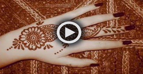 How To Make Simple Mehndi Design - Mehndi Tutorial ...
