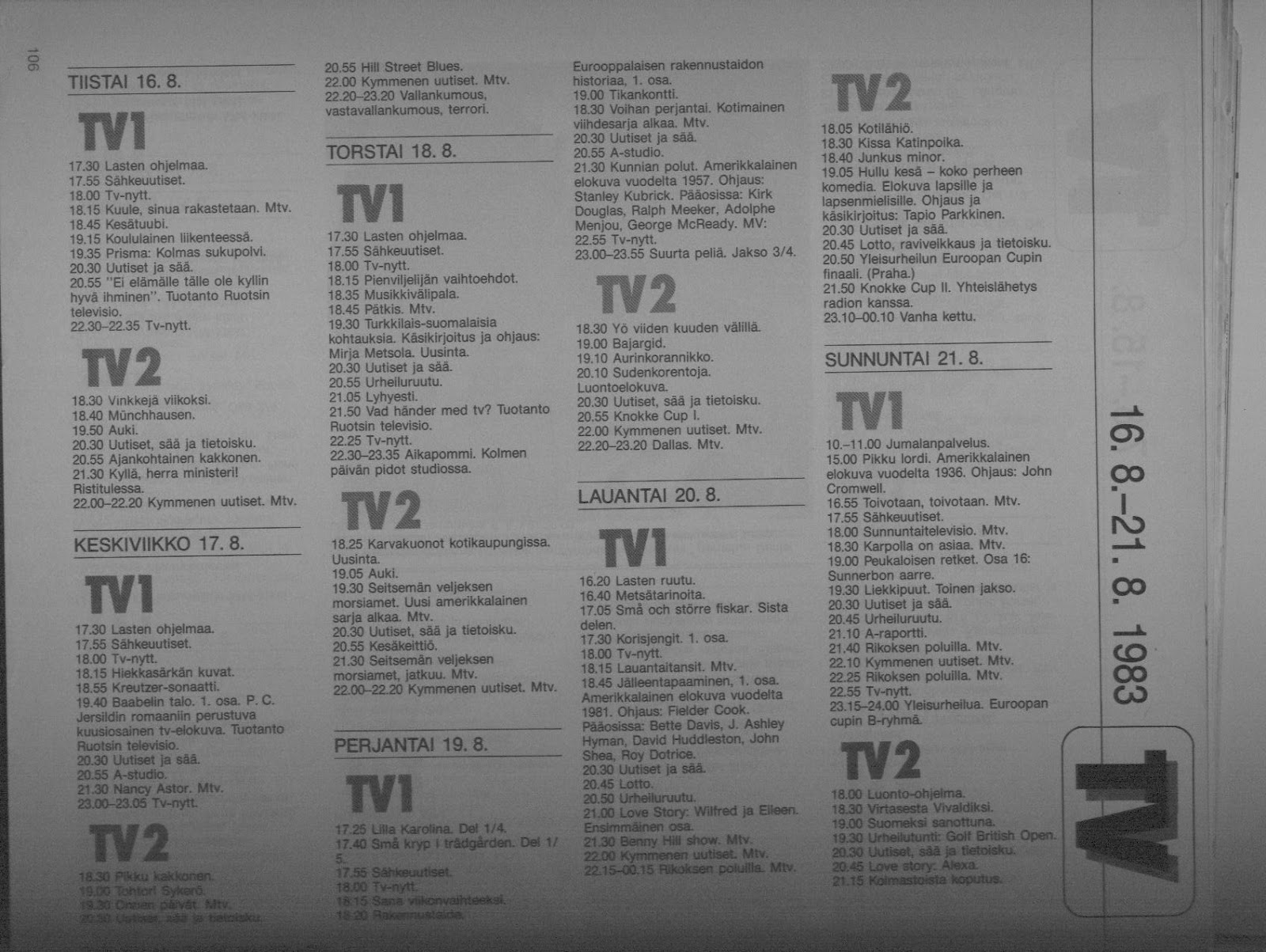 Television Aarteet Virityskuva Testikuva