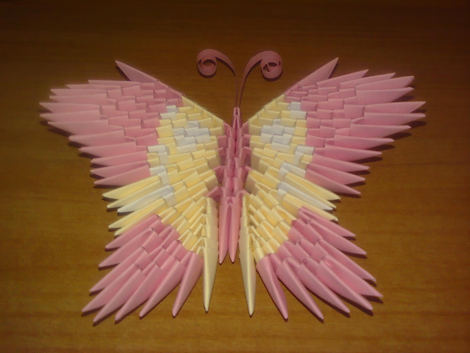 origami butterfly 3d Easy Craft Idea