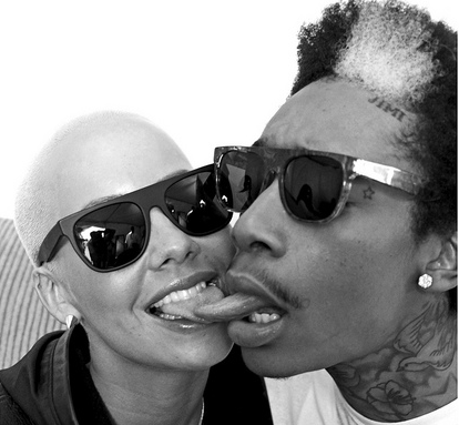 wiz khalifa amber rose bowling. wiz khalifa and amber rose