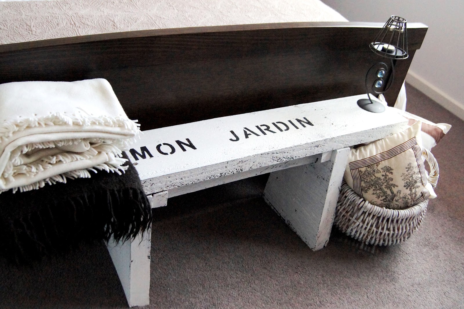 La Maison Jolie Bed Bench...recycle, repurpose, reuse!