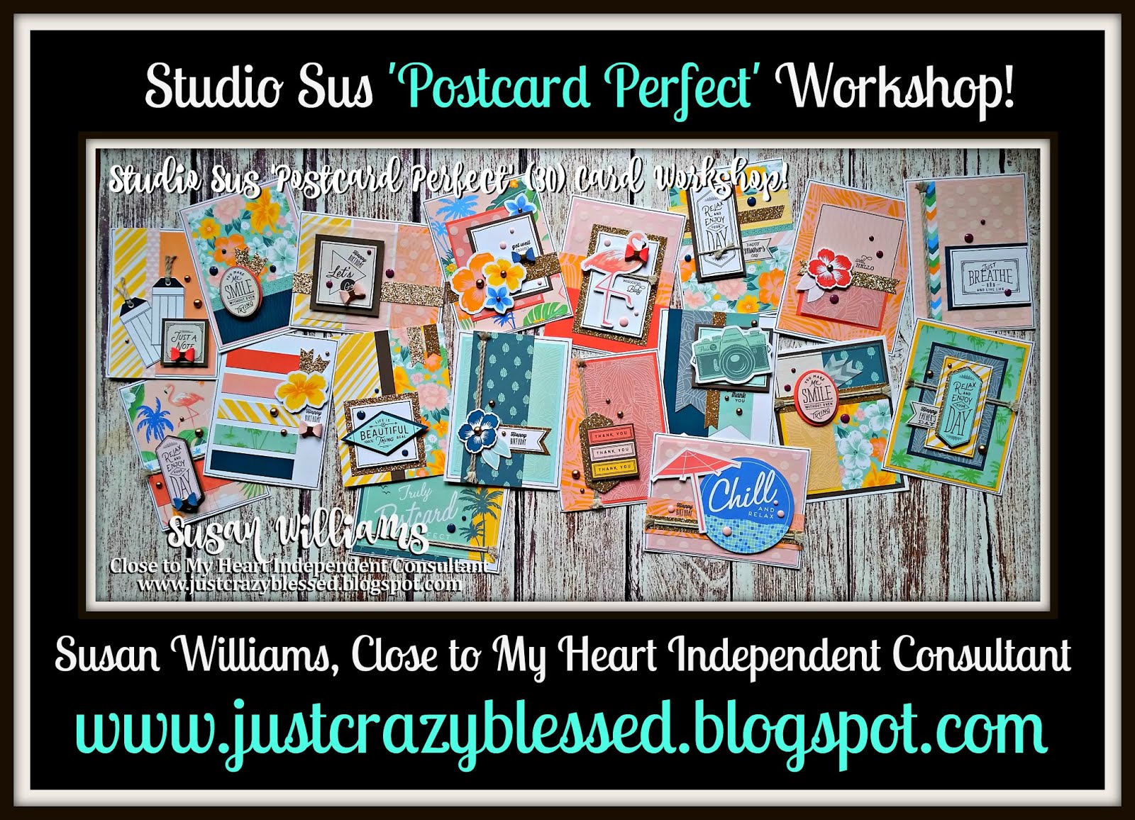 'Postcard Perfect' Cardmaking Workshop!