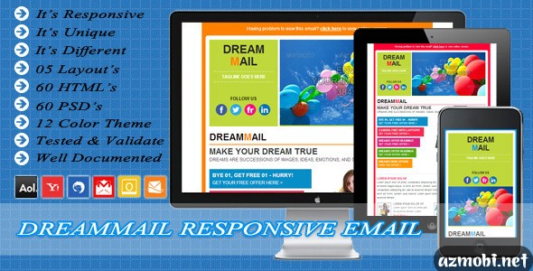 DreamMail – Responsive Email Template