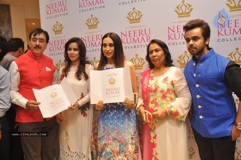 Neeru Kumar launch by Karishma KAppor | Indian Designers