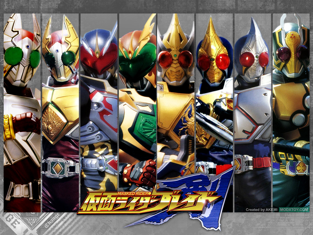 Kamen Rider Blade Visit and Enjoy