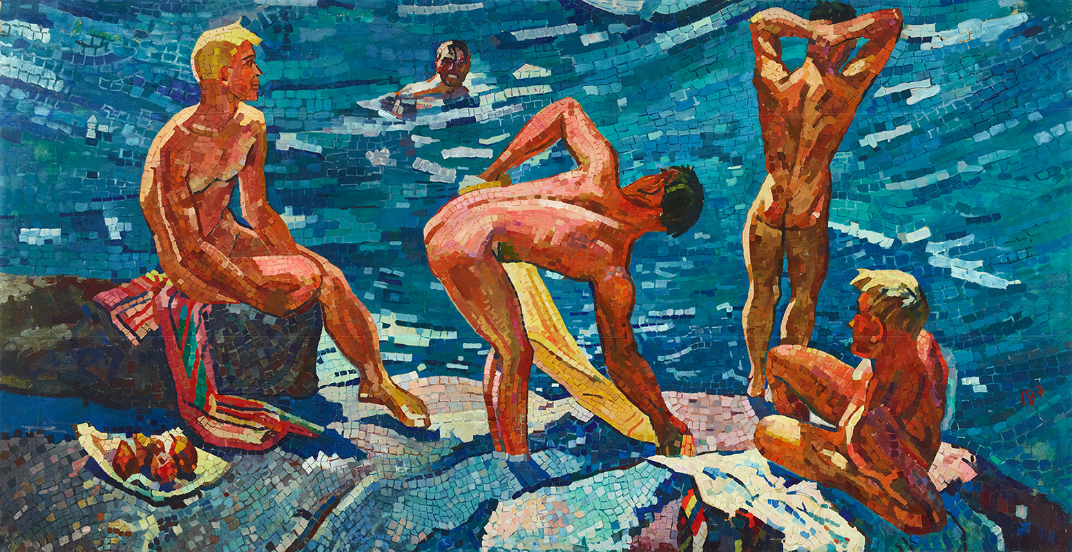 Нудисты италии загорают в парках 