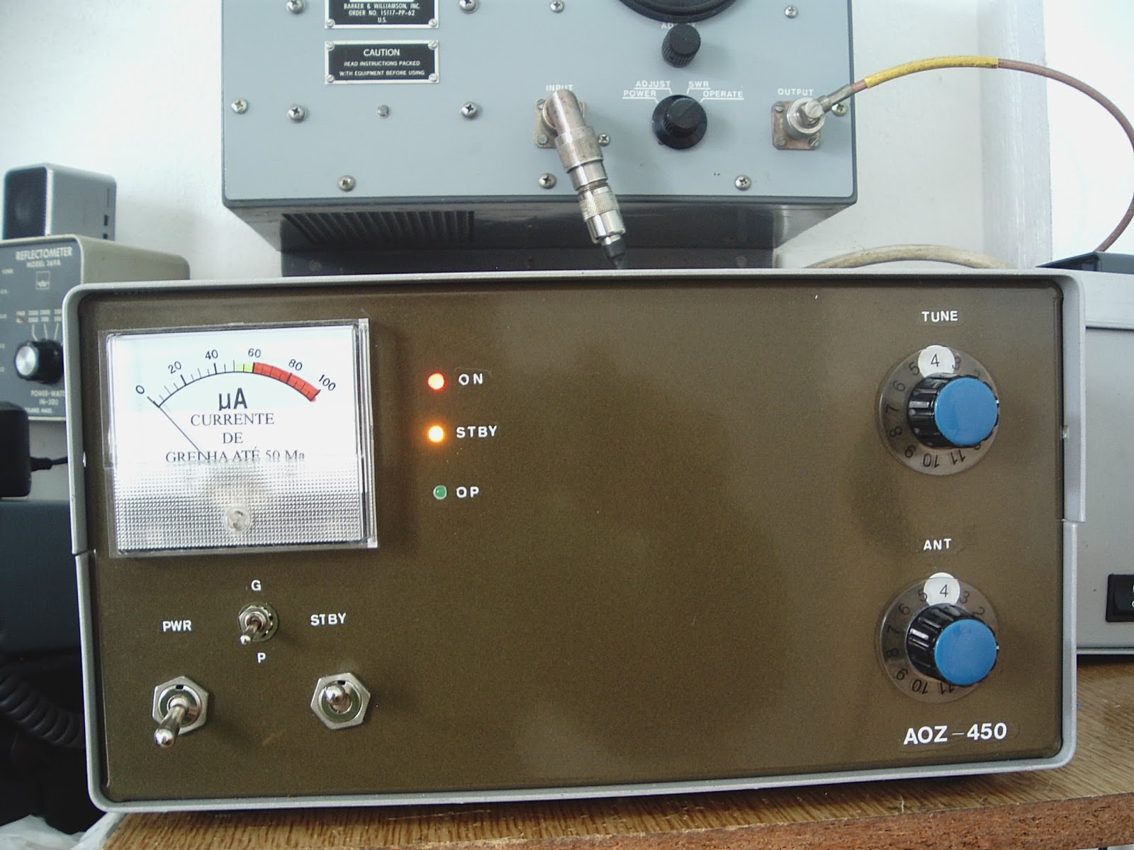 CT1AOZ HAM RADIO GI7B 50 Mhz LinearAmplifier