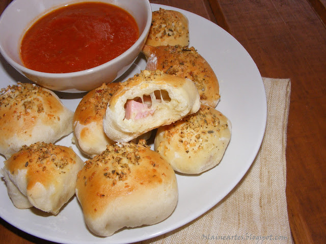 Mini Pizza Recheada Mini Pizza Recheada