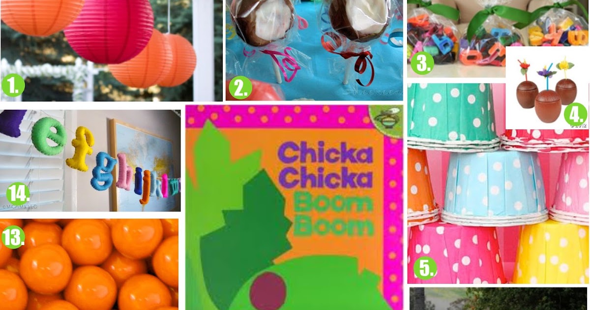 Chicka Chicka Boom Boom Party Ideas
