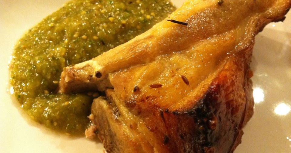 Insatiably Epicurious... Roasted Tomatillo Salsa Verde