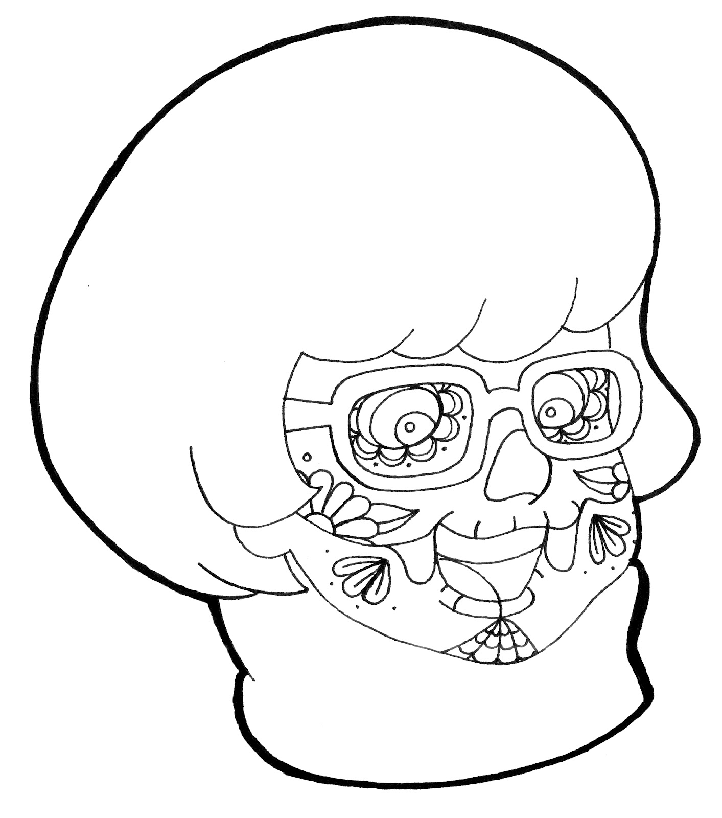Daphne Coloring Page