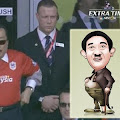 Pemilik klub EPL asal Malaysia nonton laga dengan gaya dengan ala "Jojon "