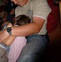 Tobespaß mit Papa