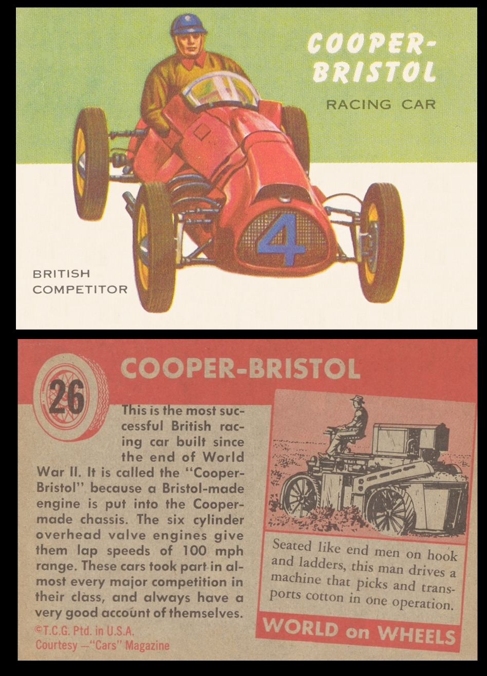 CHUCKMAN'S NONSPORTS TRADING CARDS OF THE 1950s VOLUME 01 JOHN