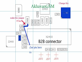 nokia 6125 led problem