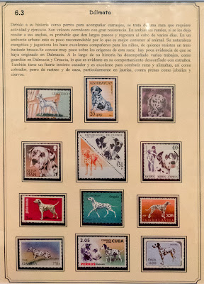 Perros, colección de sellos de Emilio Rodríguez del Río