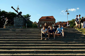 With friends in Torun