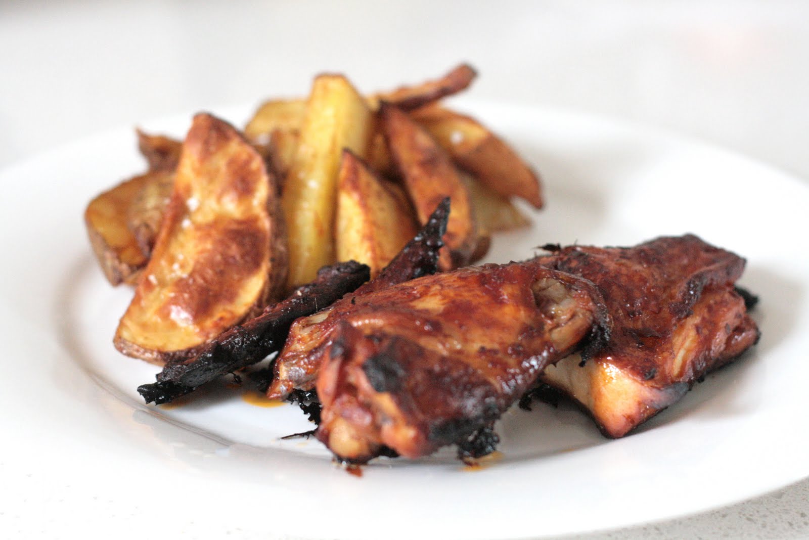 Home Made Nandos & Wedges