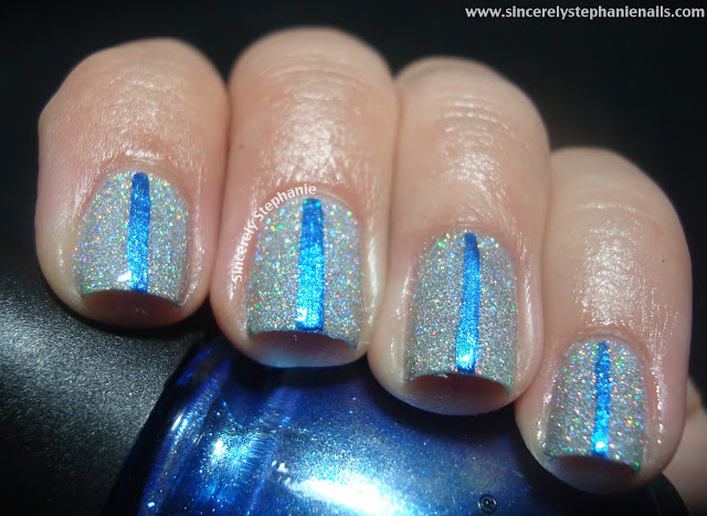 china glaze glistening snow blue bells ring