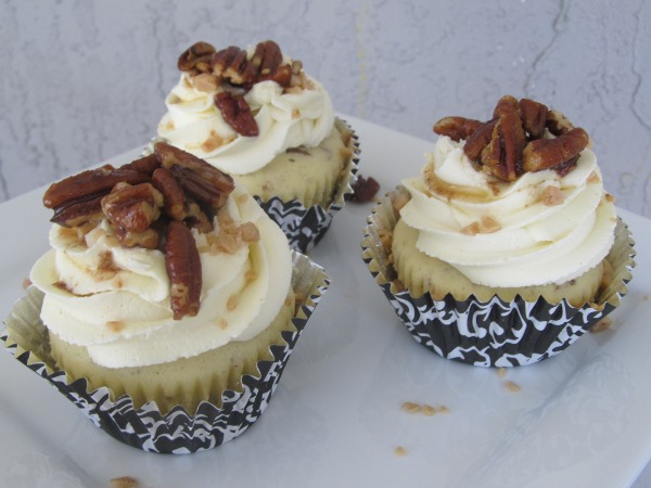 Butter Pecan Cupcakes