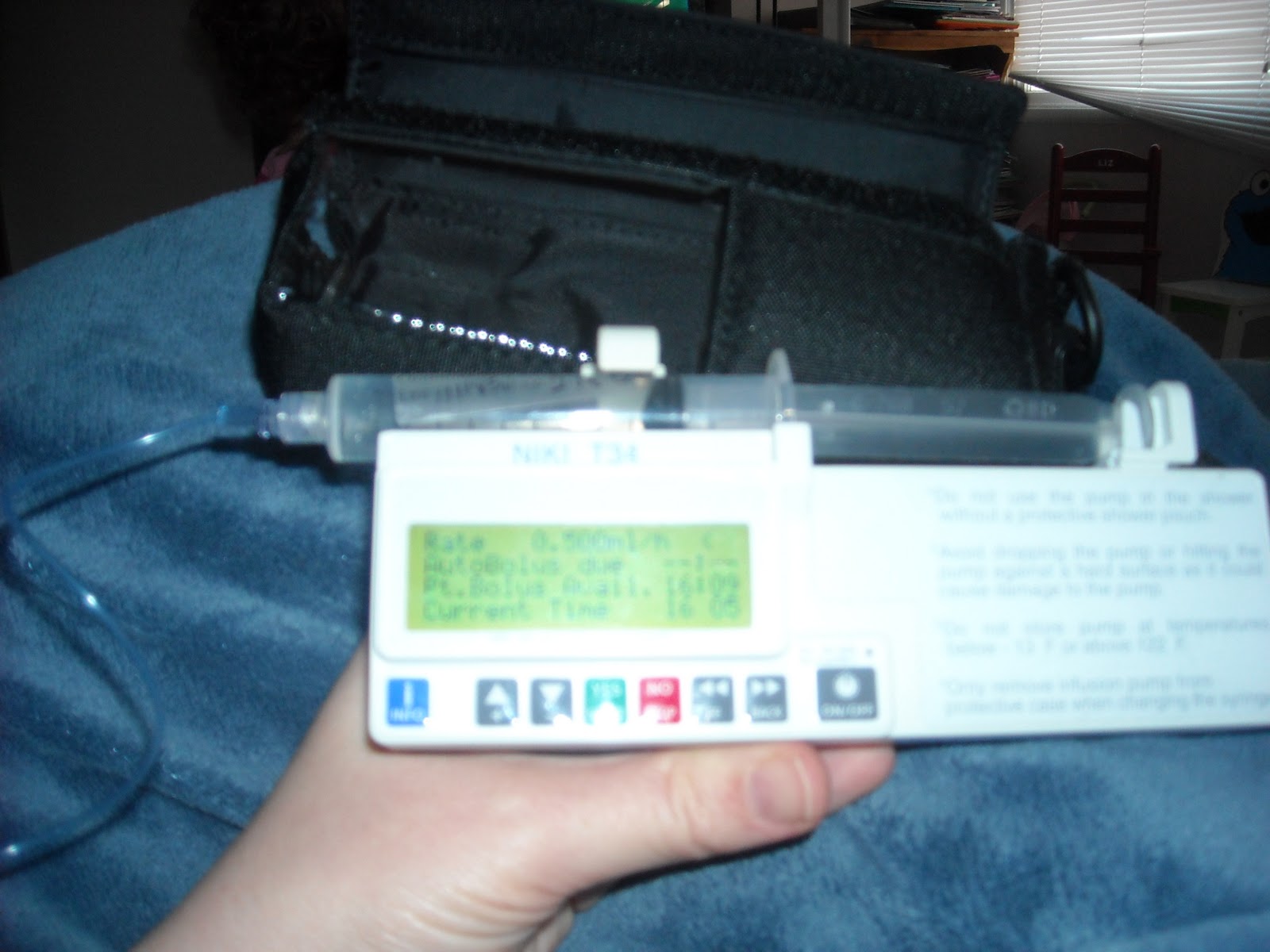 My Story of Hyperemesis The Pump is in!