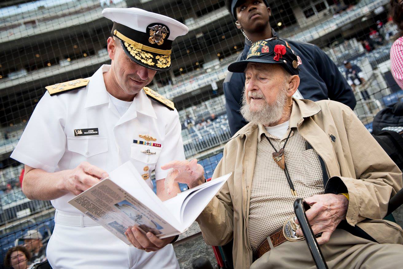 Navy Reads Reading Deeper with CNO