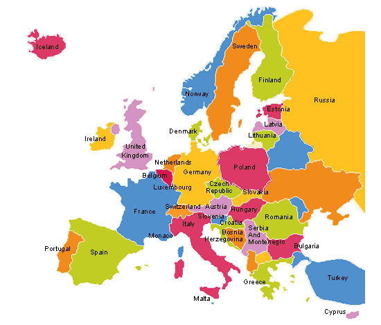 Geography 8: European Country Comparisons