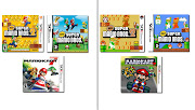 Como seriam as capas de jogos de 3ds se fossem feitos a uns anos atras (mario bits)