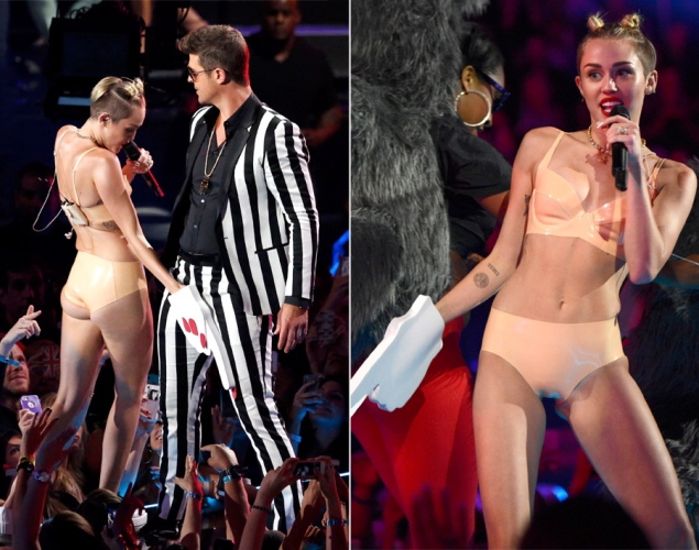 Kostum Miley Cyrus di MTV Kostum Miley Cyrus di MTV