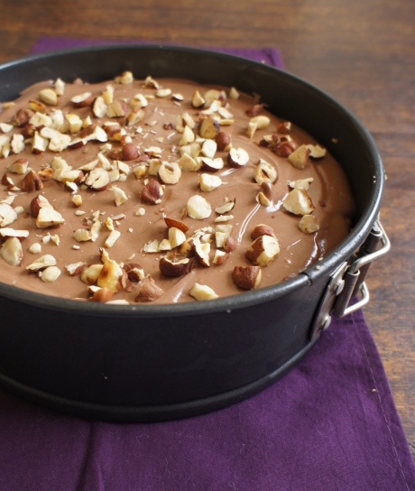 cheesecake de nutella