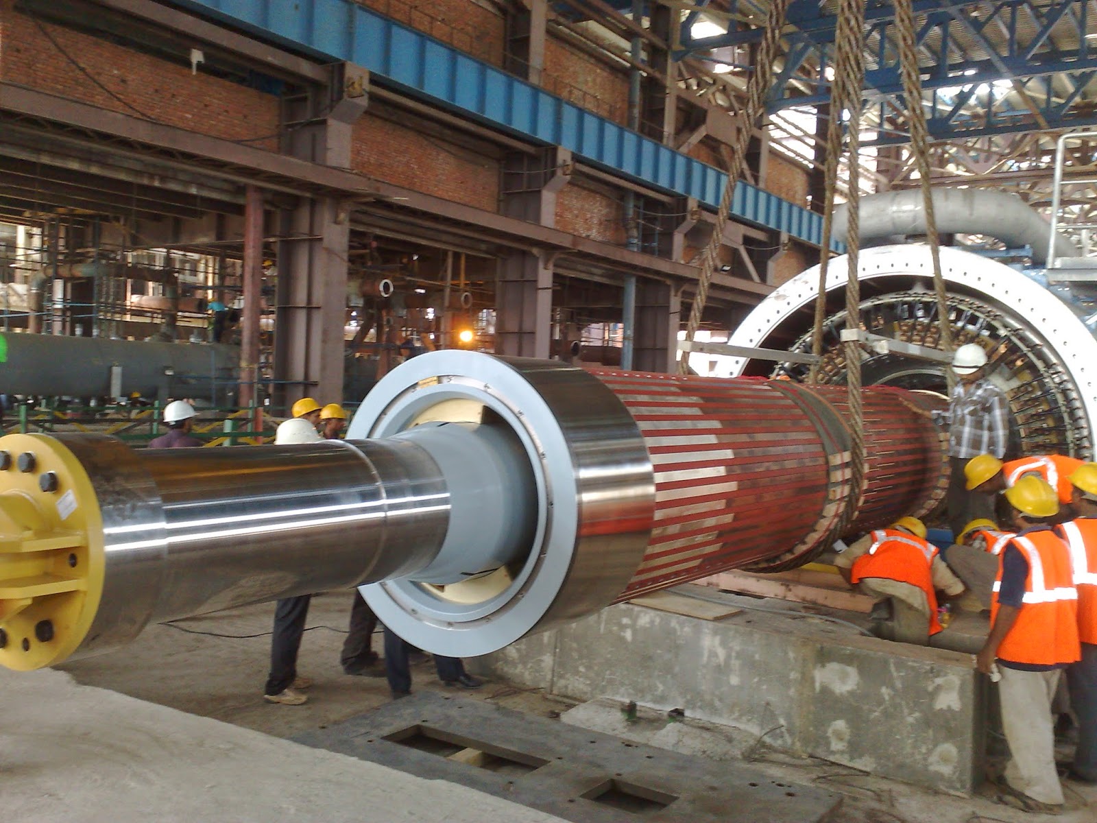 ABC OF THERMAL POWER PLANT ERECTION SEQUENCE AND PLAN FOR GENERATOR