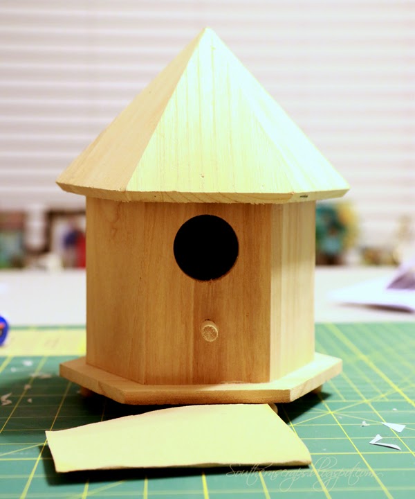 Valentine's Day Painted Birdhouse