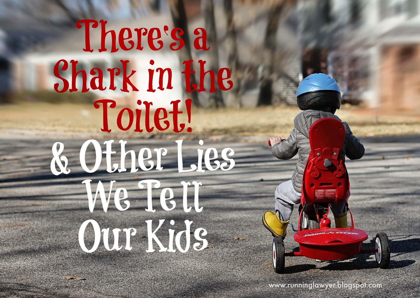 Running from the Law There's a Shark in the Toilet!