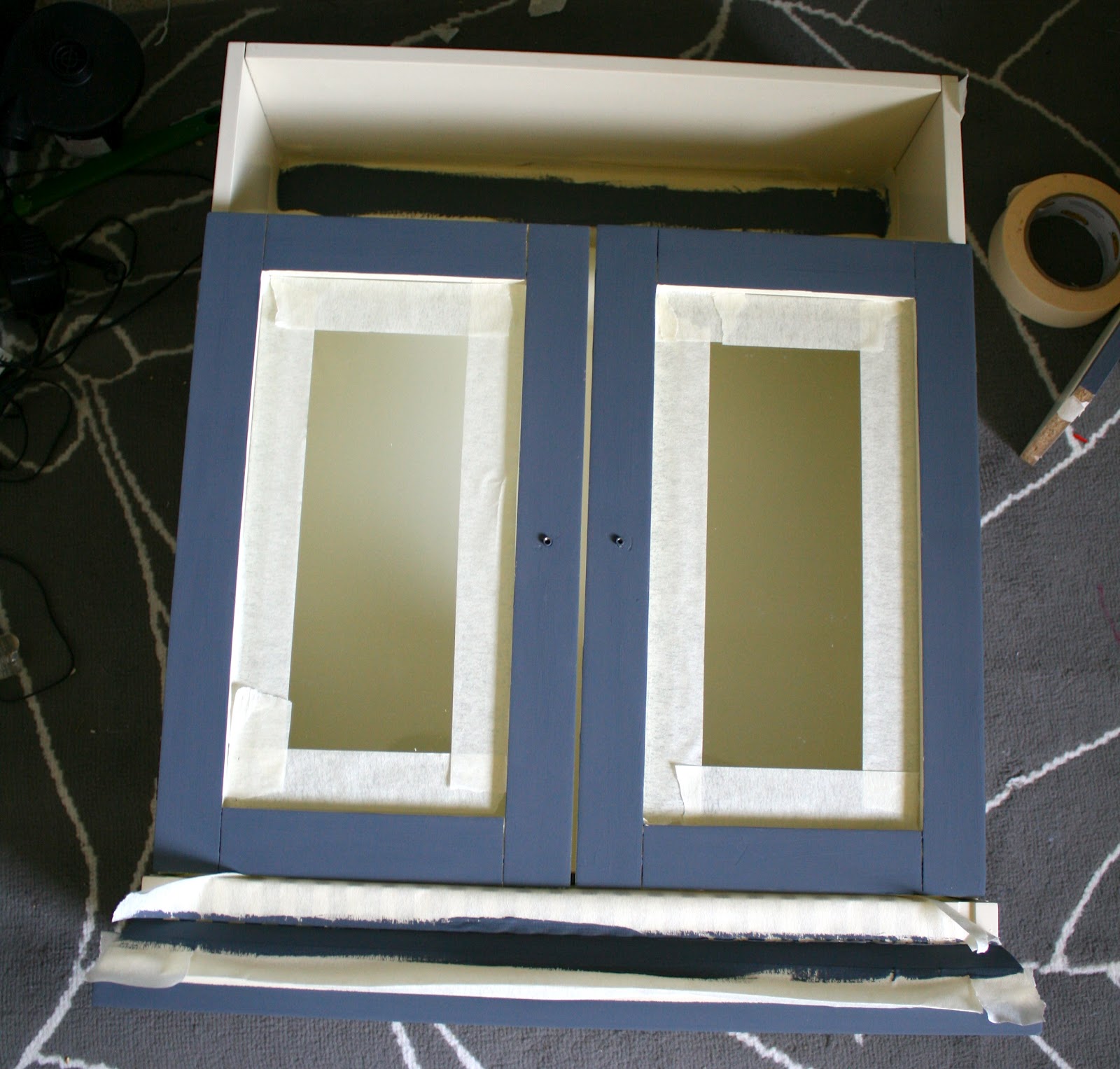 Small bathroom storage cabinets DIY Bathroom CabiMakeover