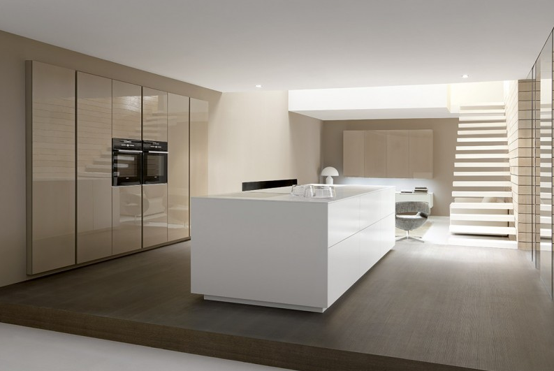 El acabado de la cocina, ¿brillo o mate? cocinas con estilo Cocinas modernas blancas y madera