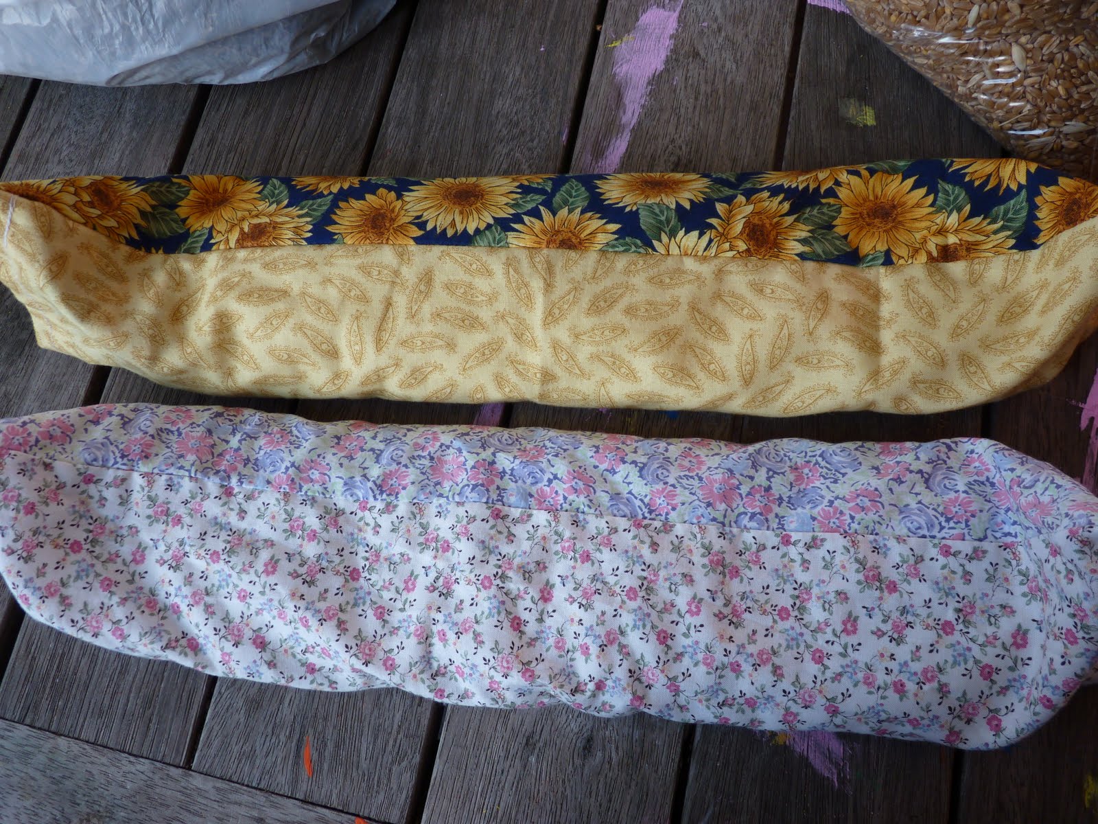 Caitlyn Nicholas Making Wheatbags