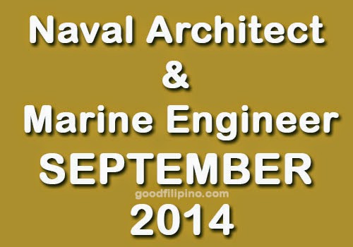 prc+exam++result+for+marine+engineer+may+2010 September 2014 Naval Architect and Marine Engineer Board Exam Results
