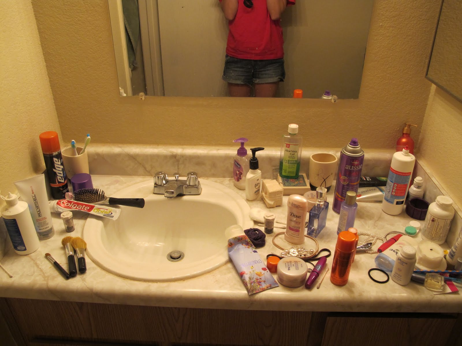 lindsathy loves midnight bathroom makeover