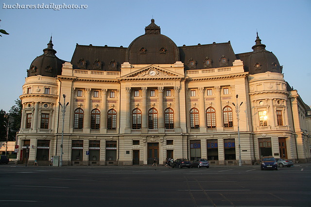 The Central University Library, Bucharest, Romania