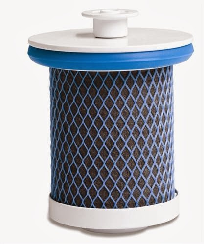 Zuvo ZFRHC Filter Replacement Cartridge, 400 Gallon Capacity, Included with 100 Series Models, White