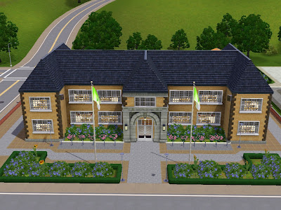 Sims 2 Greek House Visit Campus