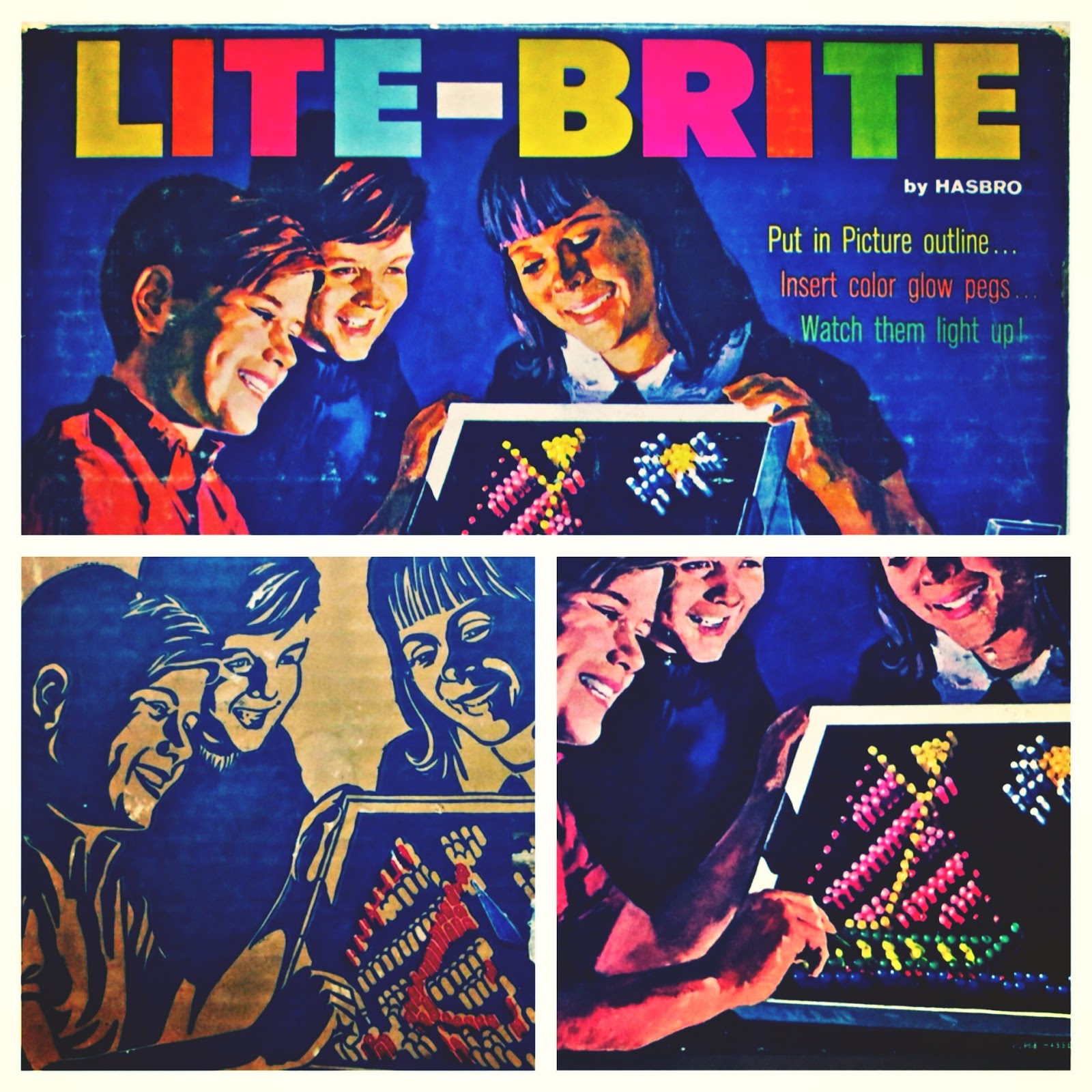 Lite Brite Refill Sheets 1960s A, www.artskooldamage.blogsp…