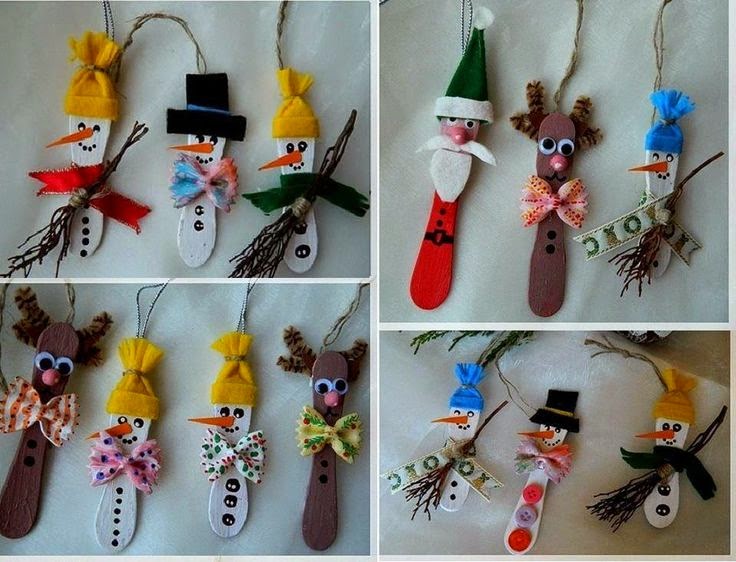 Ideas & Products: Christmas Popsicle Stick Art