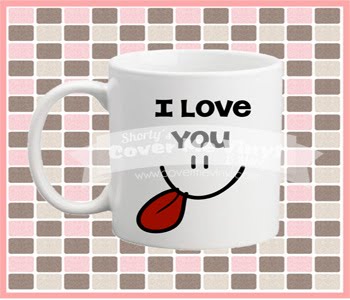 I love you face mug