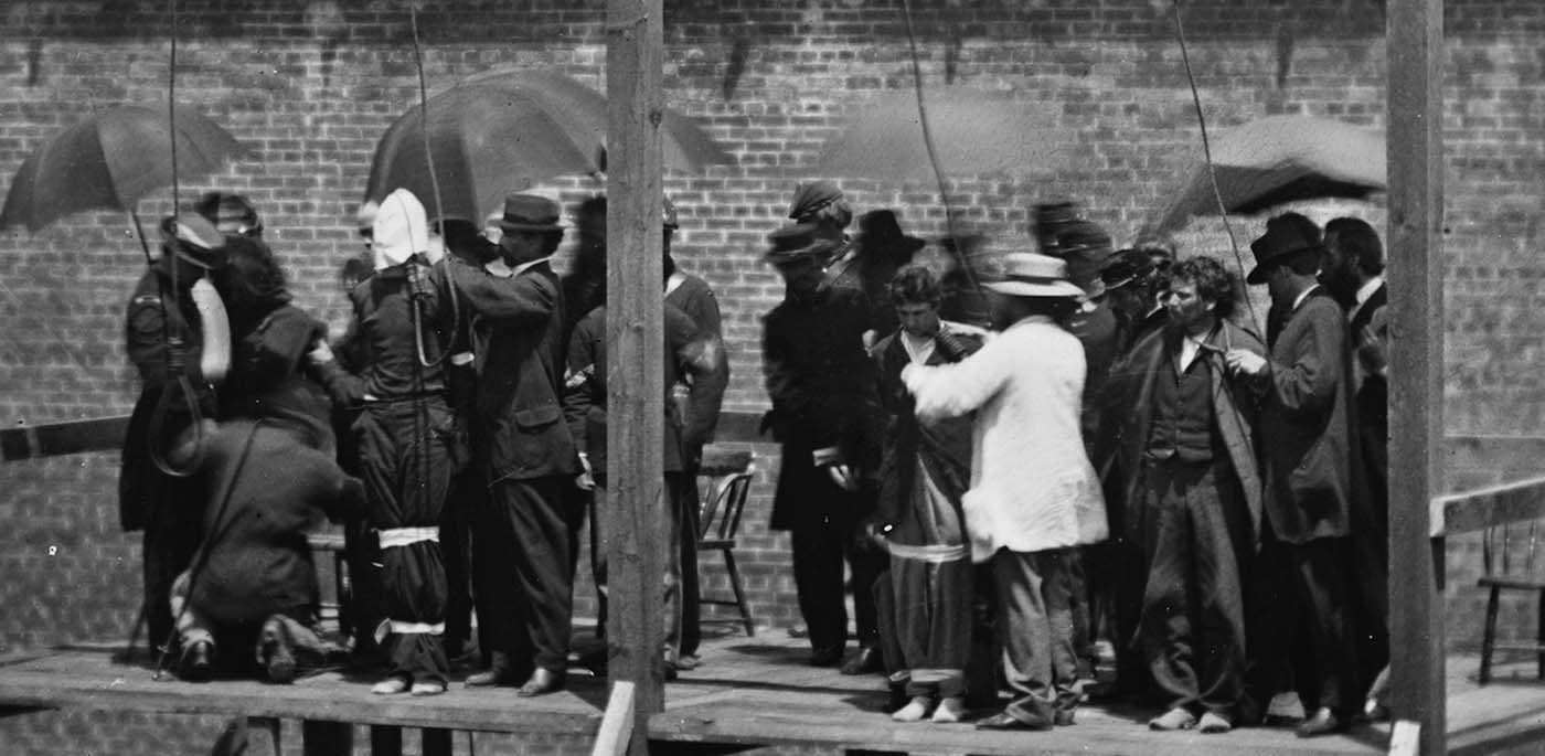 Image result for hanging Lincoln's assassins
