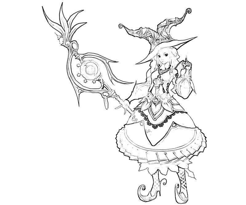 Printable Atlantica Wicth Character Coloring Pages printable-atlantica-wicth-character-coloring-pages