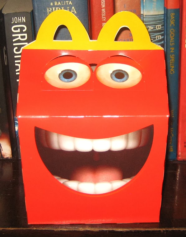 Percy's Fast Food Toy Stories Happy Meal Box Australia 2014 McD