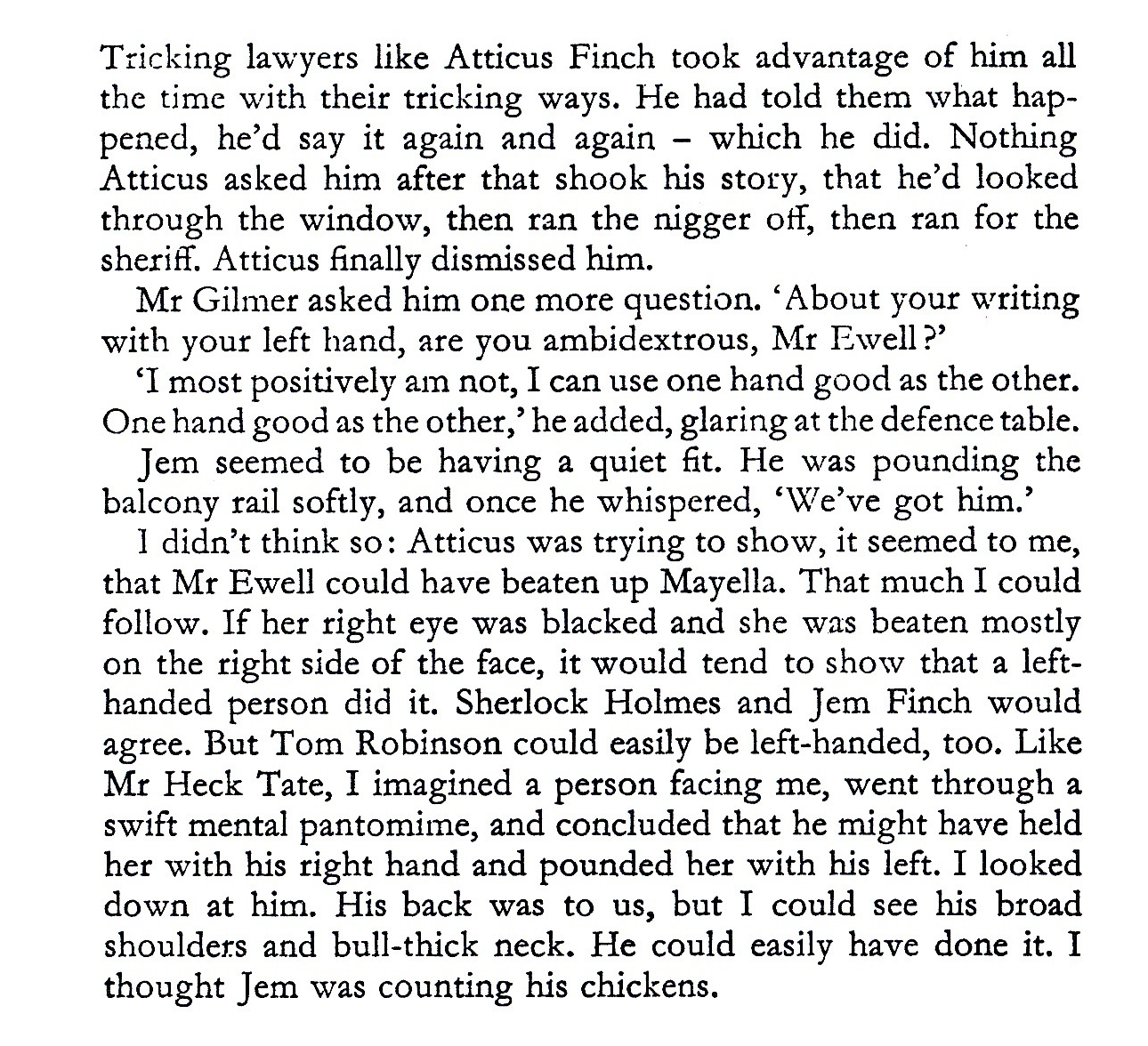 English Literature The Trial