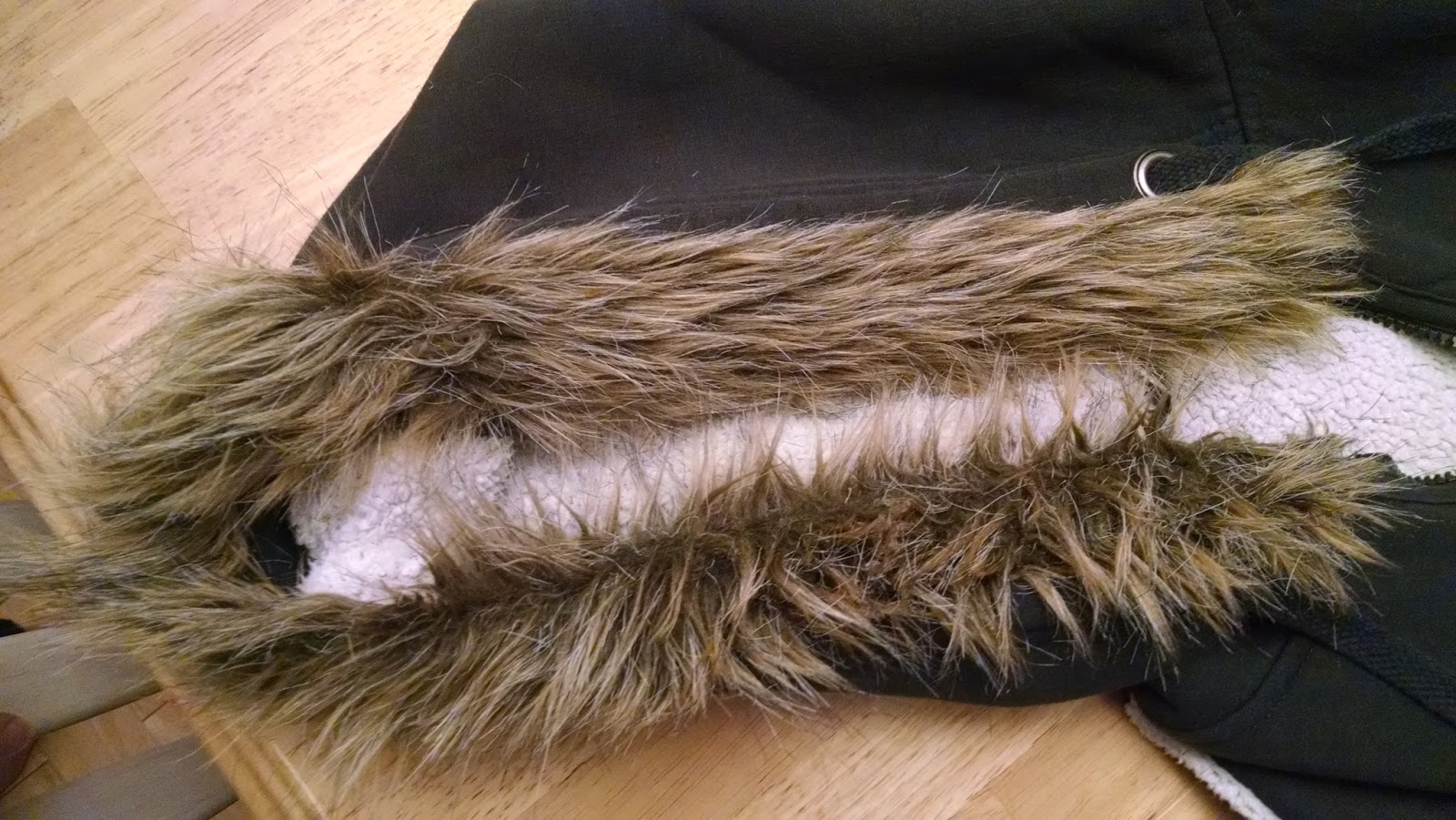 Must Run in the Family Prevent Faux Fur Trimmed Jackets from Matting